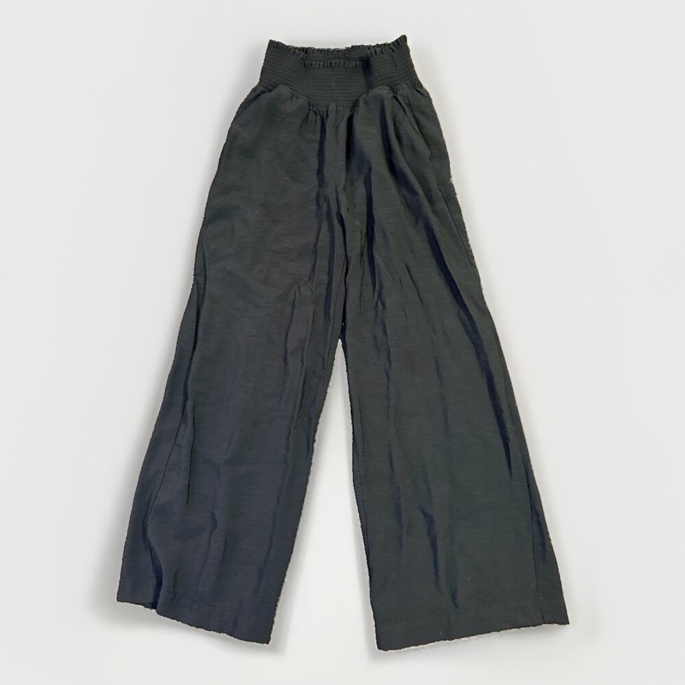 Simply Vera Vera Wang Black Wide Leg Palazzo Pants Women’s XS Elastic Waist